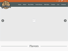 Tablet Screenshot of garrettsgranola.com